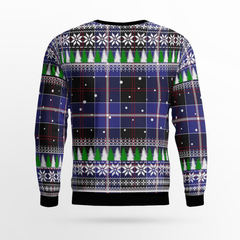 Clan Dunlop Modern Crest Tartan Christmas Ugly Sweater JA41 Dunlop Modern Crest Tartan Tartan Ugly Sweater