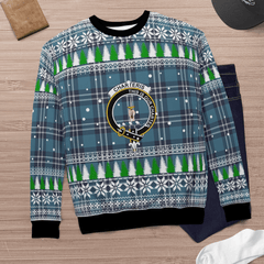 Clan Earl of St Andrews Crest Tartan Christmas Ugly Sweater BS50 Earl of St Andrews Crest Tartan Tartan Ugly Sweater