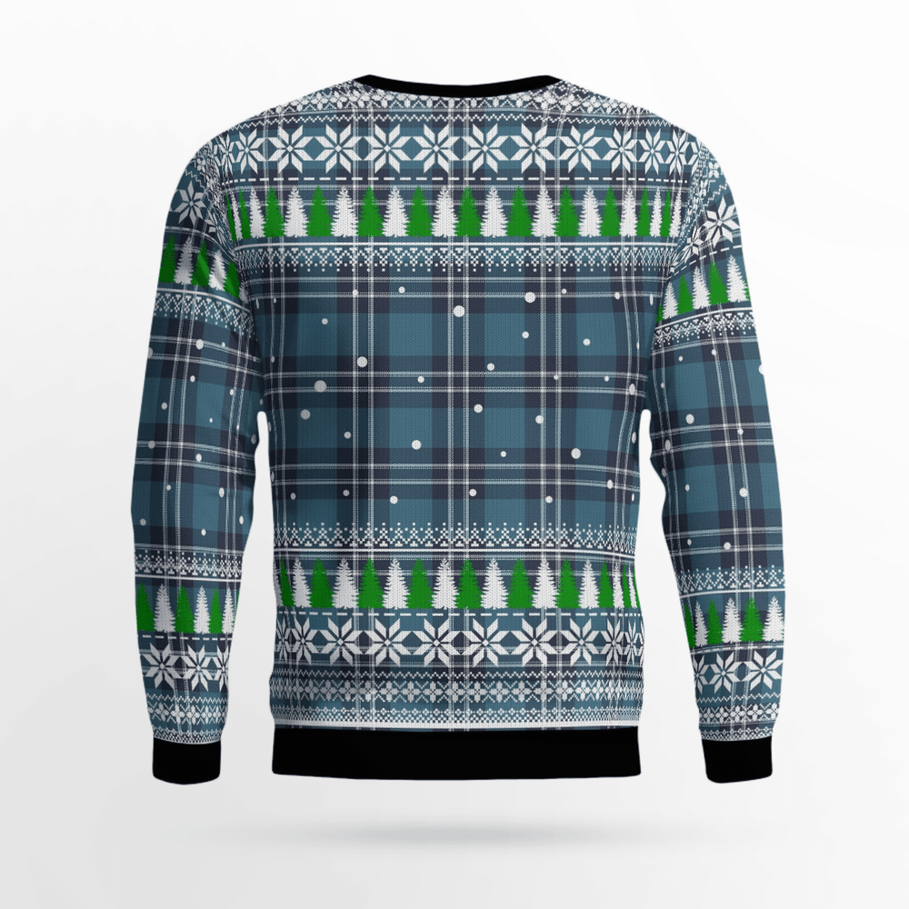 Clan Earl of St Andrews Crest Tartan Christmas Ugly Sweater BS50 Earl of St Andrews Crest Tartan Tartan Ugly Sweater