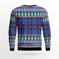 Clan Elliot Modern Crest Tartan Christmas Ugly Sweater WT25 Elliot Modern Crest Tartan Tartan Ugly Sweater