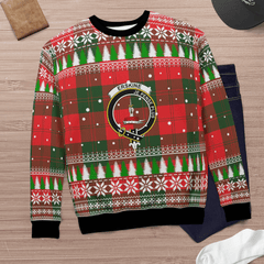 Clan Erskine Modern Crest Tartan Christmas Ugly Sweater JI23 Erskine Modern Crest Tartan Tartan Ugly Sweater