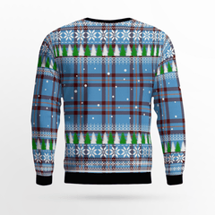 Clan Elliot Ancient Crest Tartan Christmas Ugly Sweater KO34 Elliot Ancient Crest Tartan Tartan Ugly Sweater