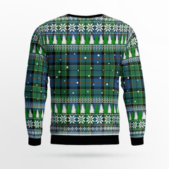Clan Forsyth Ancient Crest Tartan Christmas Ugly Sweater DR89 Forsyth Ancient Crest Tartan Tartan Ugly Sweater