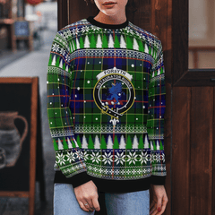 Clan Forsyth Modern Crest Tartan Christmas Ugly Sweater BH53 Forsyth Modern Crest Tartan Tartan Ugly Sweater