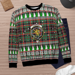 Clan Cumming Hunting Ancient Crest Tartan Christmas Ugly Sweater EB98 Cumming Hunting Ancient Crest Tartan Tartan Ugly Sweater