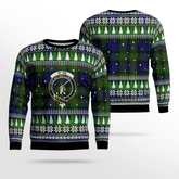 Clan Gunn Modern Crest Tartan Christmas Ugly Sweater DM49 Gunn Modern Crest Tartan Tartan Ugly Sweater