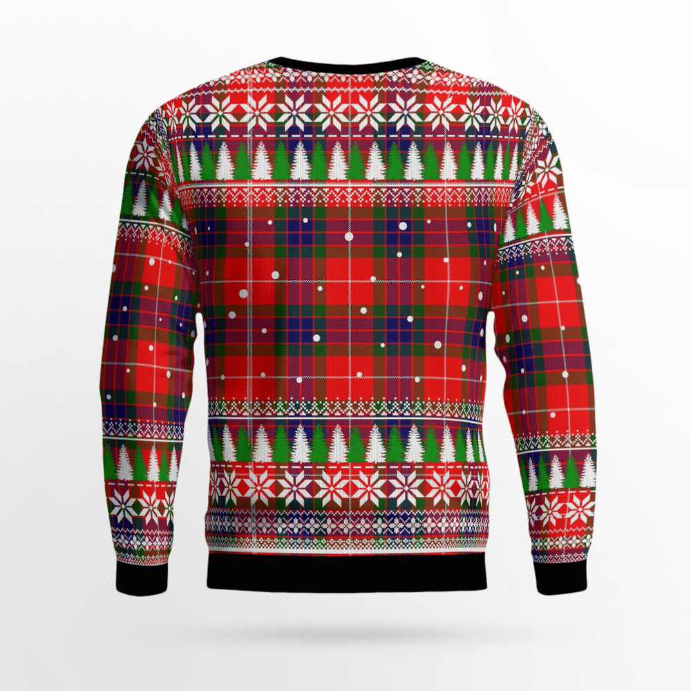 Clan Fraser Modern Crest Tartan Christmas Ugly Sweater NF92 Fraser Modern Crest Tartan Tartan Ugly Sweater