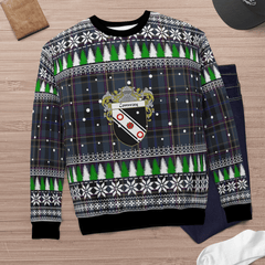 Clan Conway Crest Tartan Christmas Ugly Sweater ZX35 Conway Crest Tartan Tartan Ugly Sweater