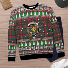Clan Cumming Hunting Modern Crest Tartan Christmas Ugly Sweater JJ59 Cumming Hunting Modern Crest Tartan Tartan Ugly Sweater
