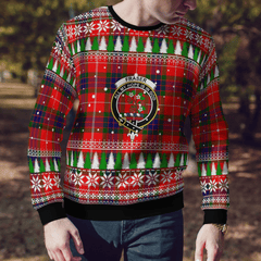 Clan Fraser Modern Crest Tartan Christmas Ugly Sweater NF92 Fraser Modern Crest Tartan Tartan Ugly Sweater