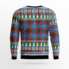 Clan Crichton District Crest Tartan Christmas Ugly Sweater LJ11 Crichton District Crest Tartan Tartan Ugly Sweater
