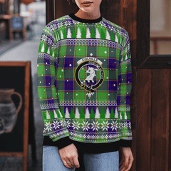 Clan Colville Crest Tartan Christmas Ugly Sweater SJ33 Colville Crest Tartan Tartan Ugly Sweater
