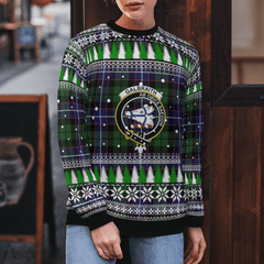 Clan Galbraith Modern Crest Tartan Christmas Ugly Sweater ZH49 Galbraith Modern Crest Tartan Tartan Ugly Sweater
