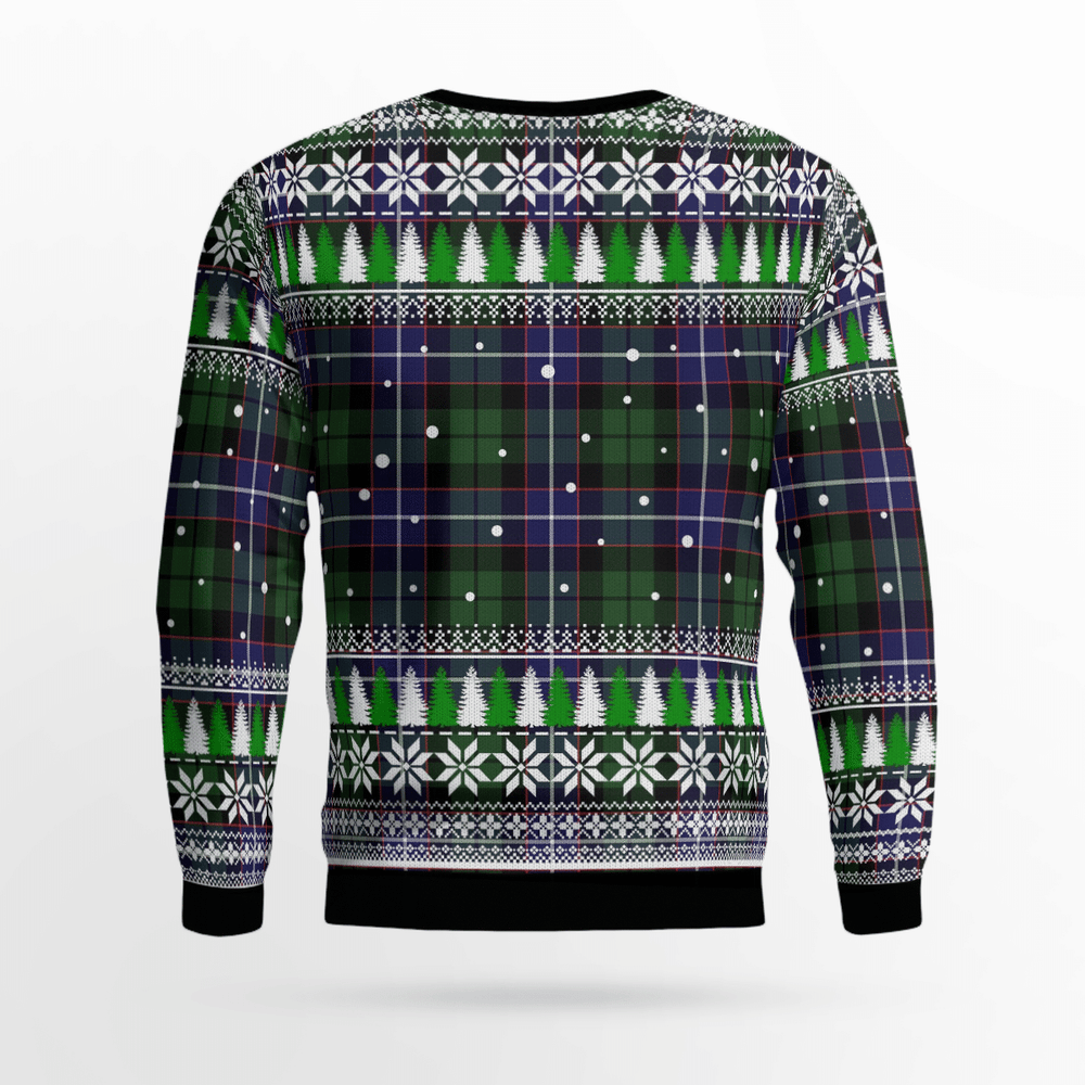 Clan Galbraith Modern Crest Tartan Christmas Ugly Sweater ZH49 Galbraith Modern Crest Tartan Tartan Ugly Sweater