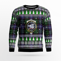 Clan Galbraith Modern Crest Tartan Christmas Ugly Sweater ZH49 Galbraith Modern Crest Tartan Tartan Ugly Sweater