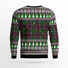 Clan Crosbie Crest Tartan Christmas Ugly Sweater RS33 Crosbie Crest Tartan Tartan Ugly Sweater