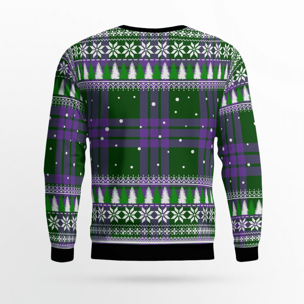 Clan Elphinstone Crest Tartan Christmas Ugly Sweater BJ80 Elphinstone Crest Tartan Tartan Ugly Sweater