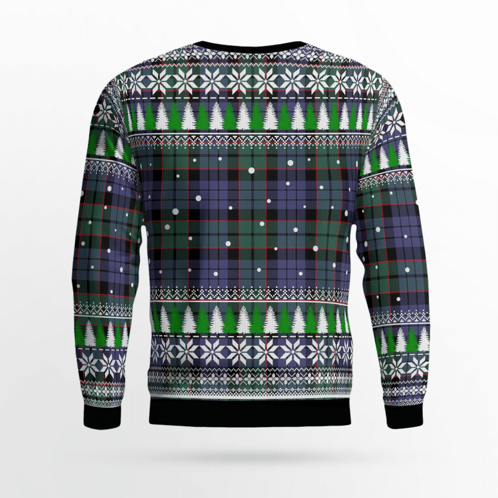 Clan Fletcher Modern Crest Tartan Christmas Ugly Sweater FD49 Fletcher Modern Crest Tartan Tartan Ugly Sweater