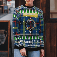 Clan Grewar Crest Tartan Christmas Ugly Sweater GH88 Grewar Crest Tartan Tartan Ugly Sweater