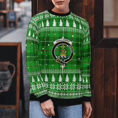 Clan Galloway District Crest Tartan Christmas Ugly Sweater XB26 Galloway District Crest Tartan Tartan Ugly Sweater