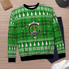 Clan Galloway District Crest Tartan Christmas Ugly Sweater XB26 Galloway District Crest Tartan Tartan Ugly Sweater