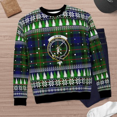 Clan Gunn Modern Crest Tartan Christmas Ugly Sweater DM49 Gunn Modern Crest Tartan Tartan Ugly Sweater