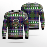 Clan Chalmer Crest Tartan Christmas Ugly Sweater QE12 Chalmer Crest Tartan Tartan Ugly Sweater