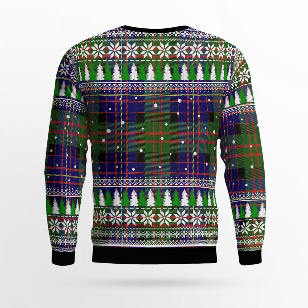 Clan Chalmer Crest Tartan Christmas Ugly Sweater QE12 Chalmer Crest Tartan Tartan Ugly Sweater