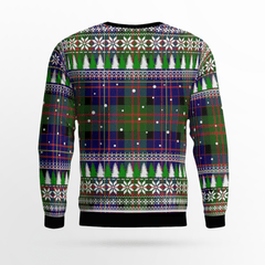 Clan Chalmer Crest Tartan Christmas Ugly Sweater QE12 Chalmer Crest Tartan Tartan Ugly Sweater