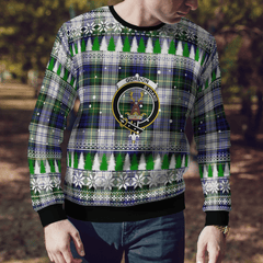 Clan Gordon Dress Modern Crest Tartan Christmas Ugly Sweater DF78 Gordon Dress Modern Crest Tartan Tartan Ugly Sweater
