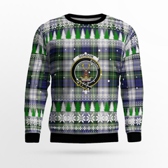 Clan Gordon Dress Modern Crest Tartan Christmas Ugly Sweater DF78 Gordon Dress Modern Crest Tartan Tartan Ugly Sweater