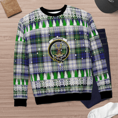Clan Gordon Dress Modern Crest Tartan Christmas Ugly Sweater DF78 Gordon Dress Modern Crest Tartan Tartan Ugly Sweater