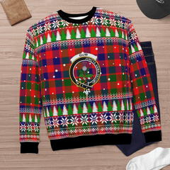 Clan Gow Modern Crest Tartan Christmas Ugly Sweater PU46 Gow Modern Crest Tartan Tartan Ugly Sweater