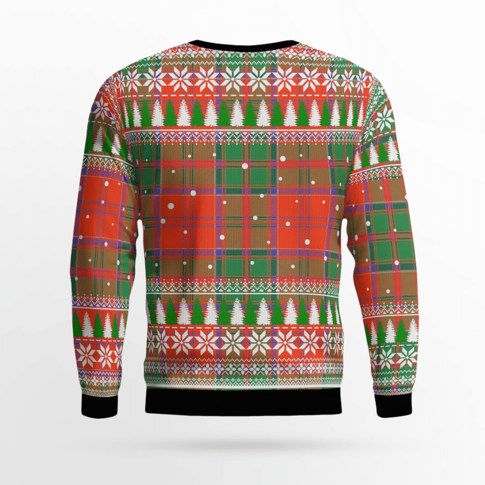Clan Grant Ancient Crest Tartan Christmas Ugly Sweater YE77 Grant Ancient Crest Tartan Tartan Ugly Sweater