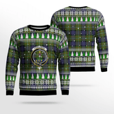 Clan Fergusson Modern Crest Tartan Christmas Ugly Sweater IX37 Fergusson Modern Crest Tartan Tartan Ugly Sweater