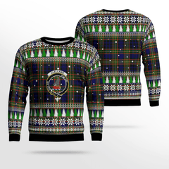 Clan Clelland Modern Crest Tartan Christmas Ugly Sweater SH81 Clelland Modern Crest Tartan Tartan Ugly Sweater