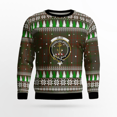 Clan Gray Crest Tartan Christmas Ugly Sweater DV86 Gray Crest Tartan Tartan Ugly Sweater
