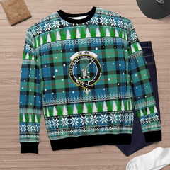 Clan Gunn Ancient Crest Tartan Christmas Ugly Sweater PE29 Gunn Ancient Crest Tartan Tartan Ugly Sweater