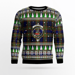 Clan Clelland Modern Crest Tartan Christmas Ugly Sweater SH81 Clelland Modern Crest Tartan Tartan Ugly Sweater