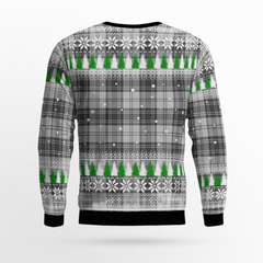 Clan Douglas Grey Modern Crest Tartan Christmas Ugly Sweater GC82 Douglas Grey Modern Crest Tartan Tartan Ugly Sweater