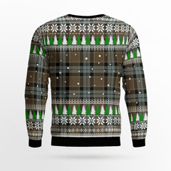 Clan Graham of Menteith Weathered Crest Tartan Christmas Ugly Sweater DM60 Graham of Menteith Weathered Crest Tartan Tartan Ugly Sweater