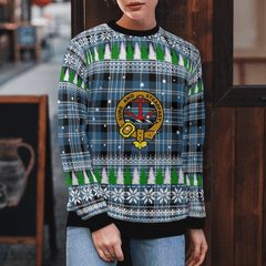 Clan Clark Ancient Crest Tartan Christmas Ugly Sweater EX73 Clark Ancient Crest Tartan Tartan Ugly Sweater