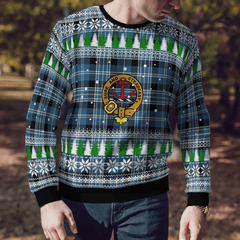 Clan Clark Ancient Crest Tartan Christmas Ugly Sweater EX73 Clark Ancient Crest Tartan Tartan Ugly Sweater
