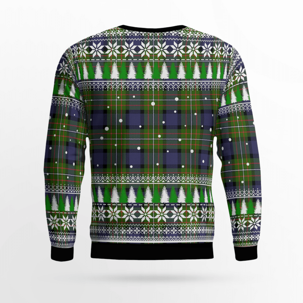 Clan Fergusson Modern Crest Tartan Christmas Ugly Sweater IX37 Fergusson Modern Crest Tartan Tartan Ugly Sweater