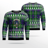 Clan MacIntyre Hunting Modern Crest Tartan Christmas Ugly Sweater VH17 MacIntyre Hunting Modern Crest Tartan Tartan Ugly Sweater