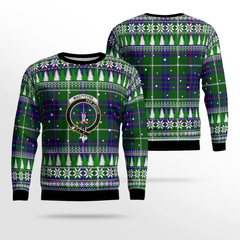 Clan MacIntyre Hunting Modern Crest Tartan Christmas Ugly Sweater VH17 MacIntyre Hunting Modern Crest Tartan Tartan Ugly Sweater