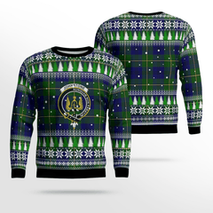 Clan Johnston Modern Crest Tartan Christmas Ugly Sweater DX26 Johnston Modern Crest Tartan Tartan Ugly Sweater