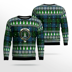 Clan MacKay Modern Crest Tartan Christmas Ugly Sweater ZV84 MacKay Modern Crest Tartan Tartan Ugly Sweater