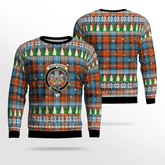 Clan MacLachlan Ancient Crest Tartan Christmas Ugly Sweater WB57 MacLachlan Ancient Crest Tartan Tartan Ugly Sweater