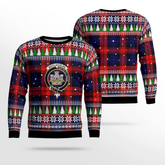Clan MacLachlan Modern Crest Tartan Christmas Ugly Sweater JH24 MacLachlan Modern Crest Tartan Tartan Ugly Sweater